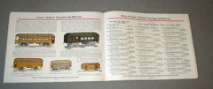 1925 LIONEL TRAIN DEALER SALES COLOR CATALOG- BROCHURE -ORG- STANDARD & O-GAUGE