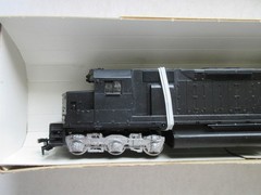 Athearn HO 4160 SD45 Power Undecorated Black Diesel Locomotive Kit NEW
