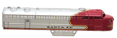 N Atlas 2121-31 EMD Fairbanks-Morse “A” Powered Santa Fe ATSF Loco (Shell Only)