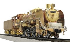 HOm/HOn3-1/2 Scale Imon 4-6-2 JNR C59 Tender Steam Locomotive Kit H0m 12mm Gauge