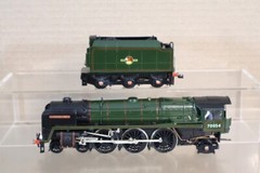 DJH KIT BUILT BR 4-6-2 BRITANNIA CLASS 7 LOCOMOTIVE 70054 DORNOCH FIRTH ol