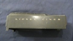 LIONEL LINES COAL TENDER SHELL CAB ONLY