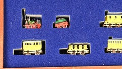 Railex Brass Adler Steam Loco & 6 Coach set Z scale
