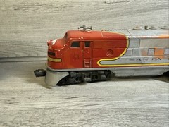 Lionel O Gauge #2243 Santa Fe Diesel Locomotive F3B Untested Parts Of Repair