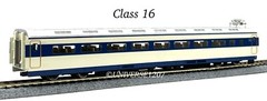 HO Scale Zoukeimura 0 Series Shinkansen/Bullet Train Hikari 4 Cars Set EMU H0