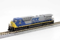 N KATO 176-7044 GE AC4400CW CSX Rd# 111 DCC Ready