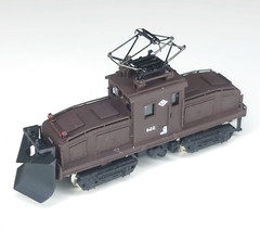 N Scale Hitachi Keifuku Teki-521 Steeplecab Electric Snowplow Locomotive Kit