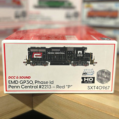 Scaletrains HO EMD GP30 Phase 1d Penn Central #2213 DCC&Sound NEW