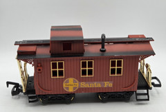 New Bright Gold Rush Express Train Caboose 1996 #186