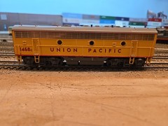 Broadway Limited #428 HO Scale Union Pacific EMD F7B #1468 DCC/Sound/powerd