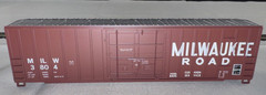 Roundhouse (MDC) 50′ FMC Plug‑Door Box Car – Kit #3624 – Milwaukee Road