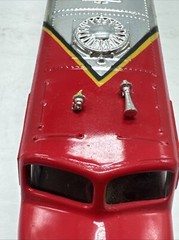 Bachmann Santa Fe Locomotive #307 Diesel Red Silver Tested Vintage Train