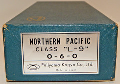 Fujiyama HO Brass NP Class L-9 0-6-0 Steam Locomotive RTR Pre-Owned