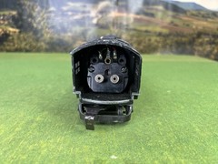 LIONEL POSTWAR 726 BERSHIRE 2-8-4 WITH 2426W 12 WHEEL TENDER METAL WISTLE 1947