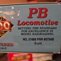 HO Scale Proto 2000 21668 PRR Pennsylvania ALCO PB Diesel #5754B – Unpowered