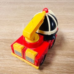 Robocar POLI Roy Diecast Fire Truck Silverlit Metal Character Vehicle