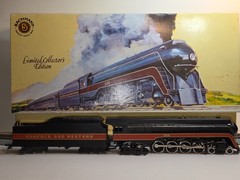 BACHMANN NORFOLK & WESTERN CLASS J 4-8-4 608 STEAM LOCOMOTIVE & TENDER (lot 101)