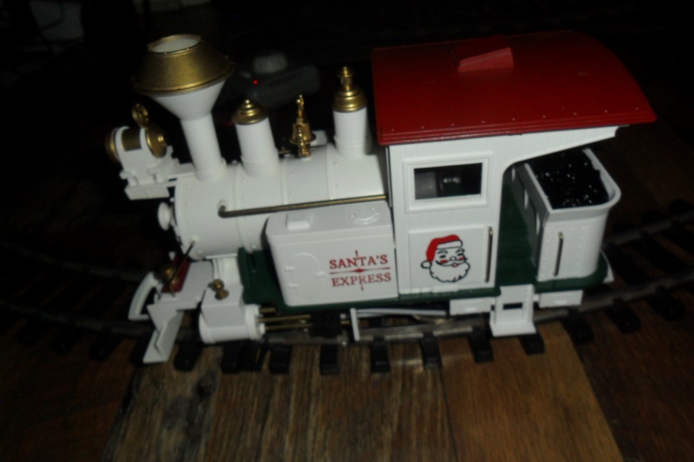 KALAMAZOO ~ CHIRSTMAS 0-4-0 POWERED LOCOMOTIVE # 1989 ~ RUNS G SCALE NO BOX