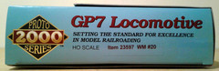 HO SCALE LIFE LIKE PROTO 2000 EMD GP7 WESTERN MARYLAND WM #20 23597