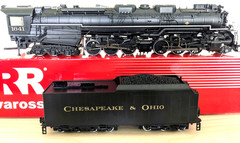 *LNIB! *SOUND&DCC C&O ALLEGHENY 2-6-6-6 RIVAROSSI HO *RUNS & *SOUNDS G@@D *L@@K!