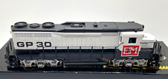 HO BACHMANN SPECTRUM 82000 GP30 EMD DEMO # 1962 WHITE