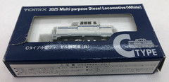 TOMIX 2025 C-Type Small Diesel Locomotive White Model Train Multi-purpose JAPAN