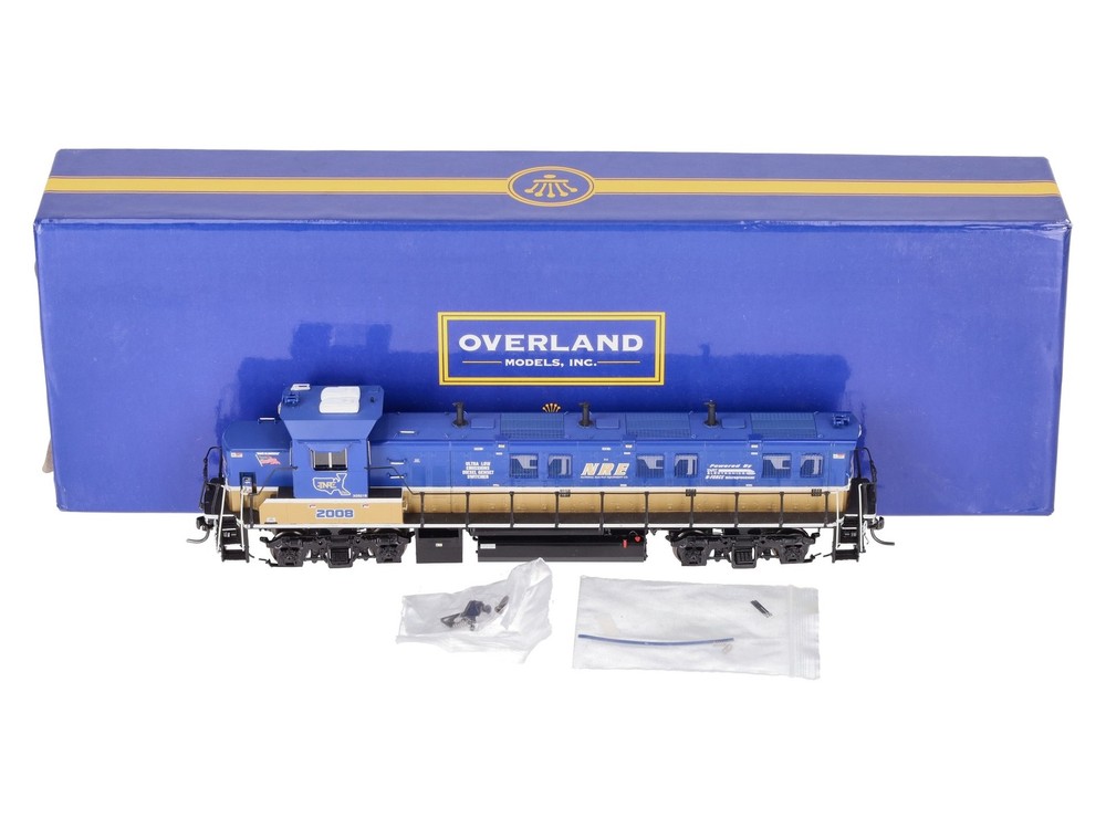Overland AA-1350-1 BRASS HO Scale NRE 3GS21B Demo Diesel Engine #2008 LN/Box