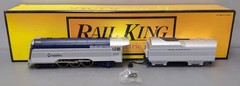 MTH 30-1152-1 O Reading 4-6-2 Crusader Steam Locomotive & Tender #118 w/PS1 NIB