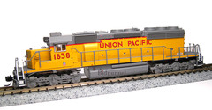 N Scale InterMountain Union Pacific SD40-2 Diesel Locomotive Cab #1638 DCC ready