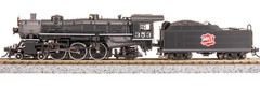 BROADWAY LIMITED 8008 N LIGHT PACIFIC 4-6-2 MKT 356 PARAGON4 SOUND/DC/DCC