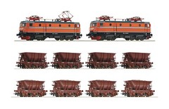 Roco 7520048 + 6600068 + 6600069: SJ – Rm locomotives & freight wagons (NEW)