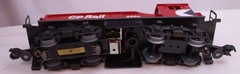 LIONEL CP RAIL SWITCHER DIESEL LOCOMOTIVE 4-0-4 O SCALE 1978 6-8660