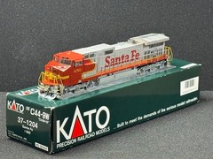 Kato 37-1204 C44-9W Santa Fe 650 HO w/ Loksound5, Custom Details and Weathering