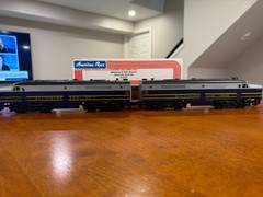 American Flyer 1981 HAR#1 Baltimore and Ohio Diesel Freight Set