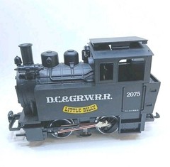 LGB G-GAUGE No. 2075 DC & GRW RR. STEAM ENGINE -LITTLE BILLY Not Tested