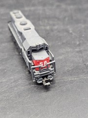 Southern Pacific 9725 N Scale Dummy Locomotive Model Train No 418 High Speed