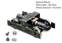 HOm/HOj/HOn3-1/2 Scale/12mm Gauge Imon 0-4-0 Power Drive Wheel 28.7mm/10.5mm H0m