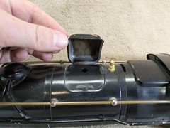 Lionel Prewar 1835E Locomotive Shell Body Only Black Gold Trim