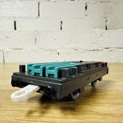 Steel Beams Grey Flatbed – Thomas the Tank & Friends Trackmaster Tomy Trains