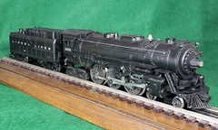 ** LIONEL 2055 HUDSON STEAM ENGINE * 234W TENDER * SERVICED RUNS GREAT * NICE *