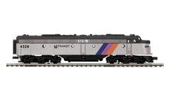 MTH E-8 NJ Transit #4326 O Gauge Diesel Digital ProtoSound 3.0 Light 20-20858-1