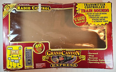 EZTEC Grand Canyon Express Train &Track G Gauge #36912- INCOMPLETE TESTED WORKS