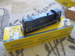 Amer Models S1219 B&O S-12 diesel (10/4/24) DC Scale