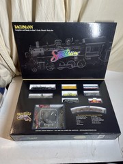 Vintage NIB Bachmann Spectrum Steam Train Set N Scale Complete Ready To Run
