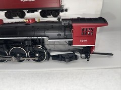 MTH Premier 20-3087-1 Gulf Mobile & Ohio 4-6-2 Pacific PS.2 O Used BCR #5296 GMO