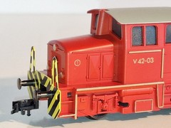 Fleischmann 4203 Shunter Loco. New Old Stock. Mint Cond. Boxed. HO. 2 rail DC