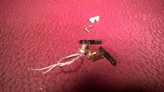 #1 HO PENN LINE GG1 ELECTRIC LOCOMOTIVE – 2 DIECAST HEADLIGHT ASSY & MOUNTS