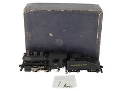 KTM O Scale 2-Rail B&O 0-4-0T Dockside Steam locomotive w/tender #96 – Painted