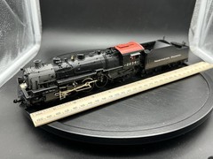 HO Brass Northern Pacific Q-5 4-6-2 Painted Black W&R Enterprises Samhongsa