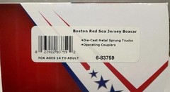 Lionel 6-83759 Boston Red Sox Jersey Boxcar O Scale New In Box